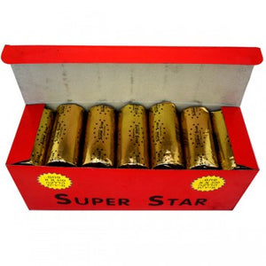 Charbons de bois "super star" de Narguile - 120 Rouleaux