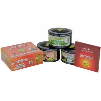 Al Fakher 3X 200 gr + Charbons+ Feuille