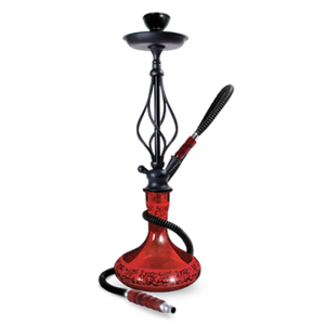 Narguilé filigrane Sahara 60cm – Rouge