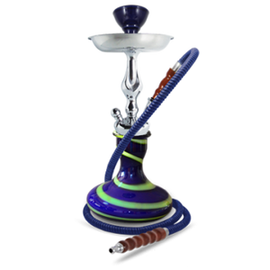 Narguilé Génie Vibration Sahara 38cm – BLEU