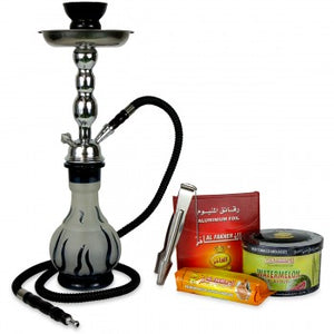 Le Chicha Flamme Noir Avec Al Fakher Herbs