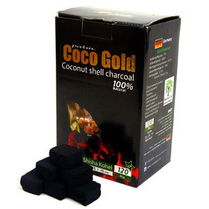 Coco-Gold Coco Charbon Coquille Nuturels 120 pcs