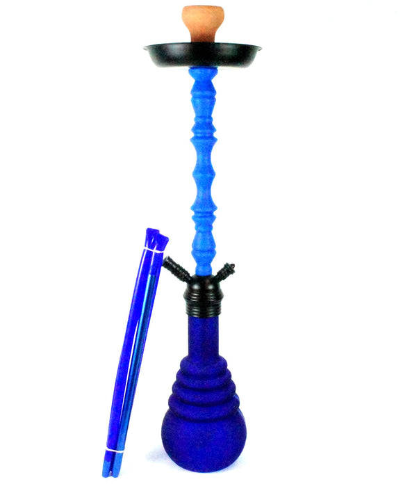 Tige en Silicone Vissée Hookah 82 cm + Tuyau Silicone - 2